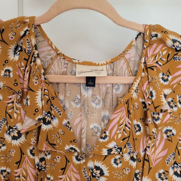 Universal Thread Boho Ruffled Dress - Picture 4 of 8